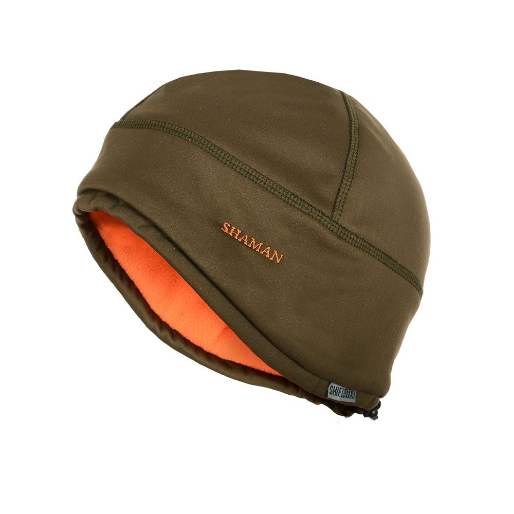 Шапочка мужская "Apex hat-2",  softshell,  оливковый /olive (61-62) м