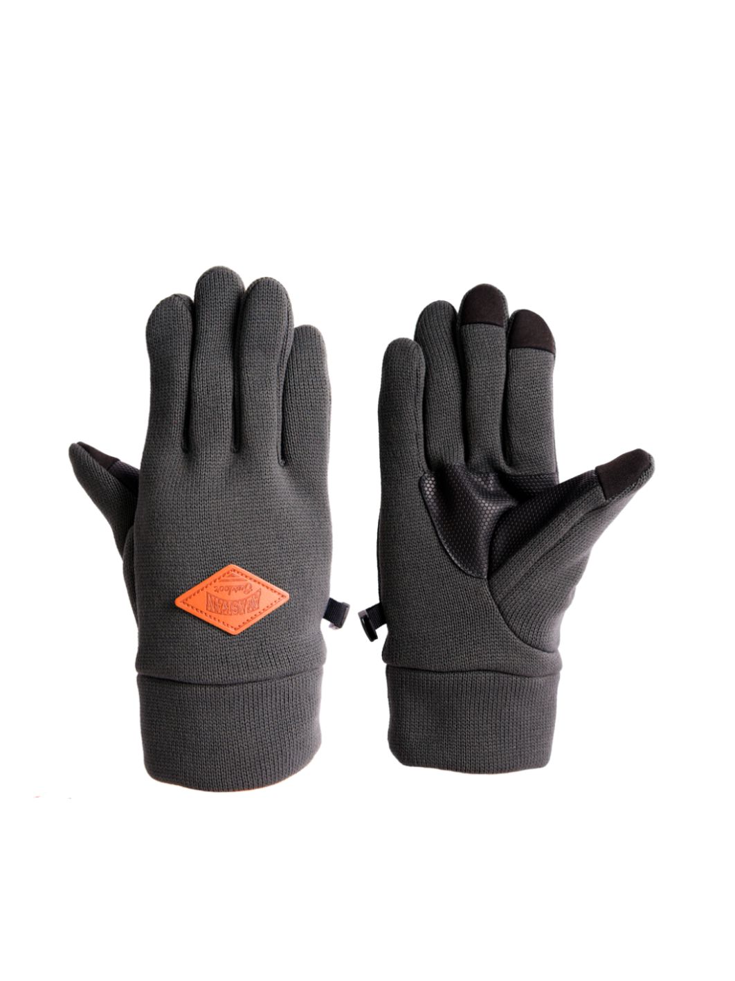 Перчатки Alaskan с флисовым подкладом L серые (AG18508-L) м
