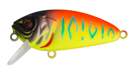 Воблер Крэнк Strike Pro Stumpy Fly 40,  42 мм,  4, 5 гр,  Загл. 0, 1м.-0, 3м.,  Плавающий,  цвет: A242S Sunrise Mat Tiger,  (EG-134#A242S)