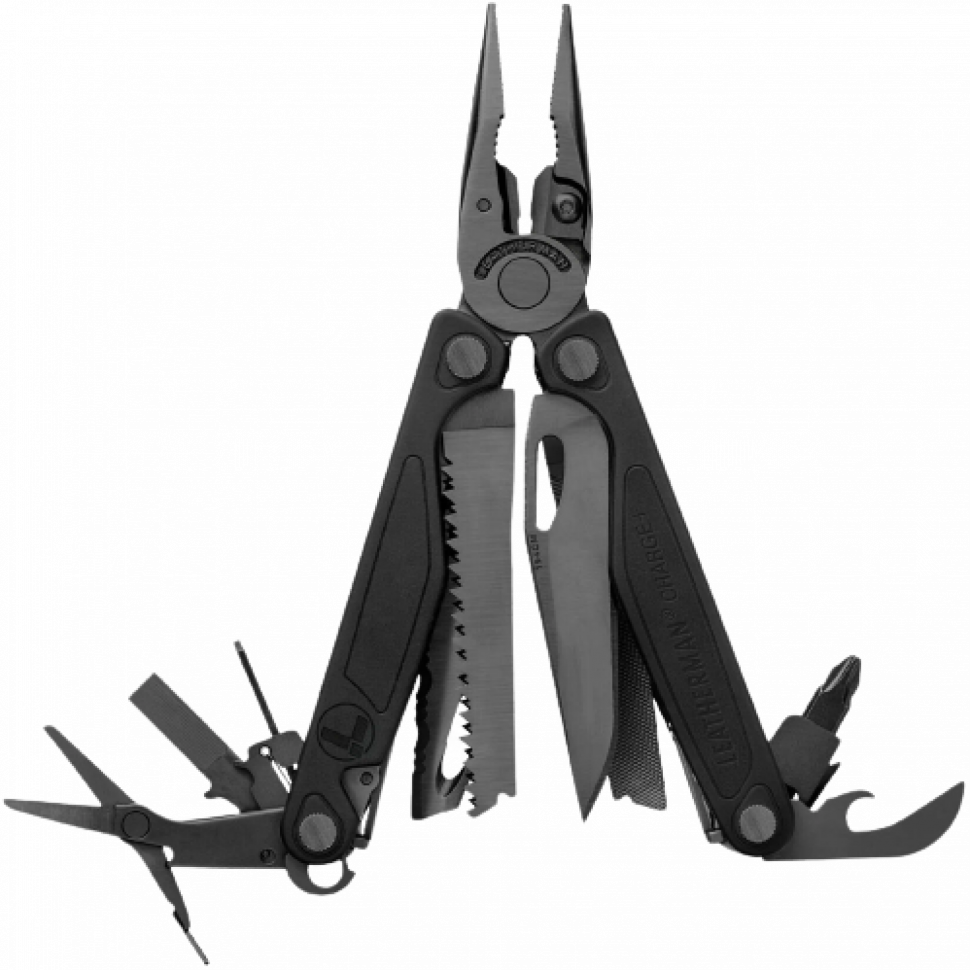 Мультитул LEATHERMAN Charge Plus Black+Stainless 19 инстр.,  7, 4/10 см,  чехол нейлон,  комп. бит