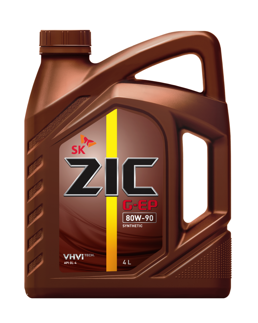ZIC 80W90 G-EP GL-4 4L трансмиссионное масло