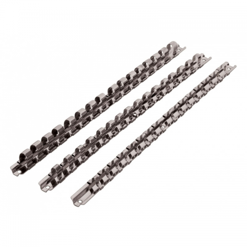 Планка-держатель для головок 1/2" (11шт) Дело Техники 976211