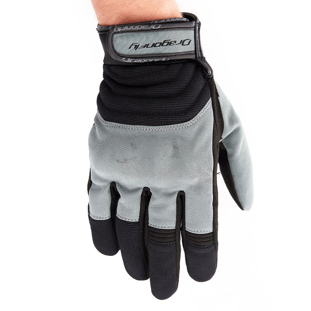 Перчатки DF QUAD Black-Dark Gray 2XL