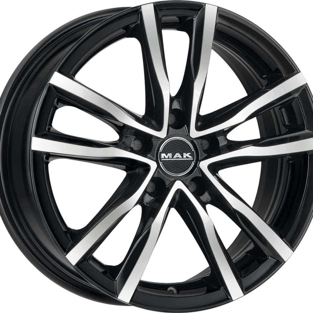 MAK Milano 6, 5x16 5/108 ET35 d-72 Black Mirror (F6560MIBM35G)