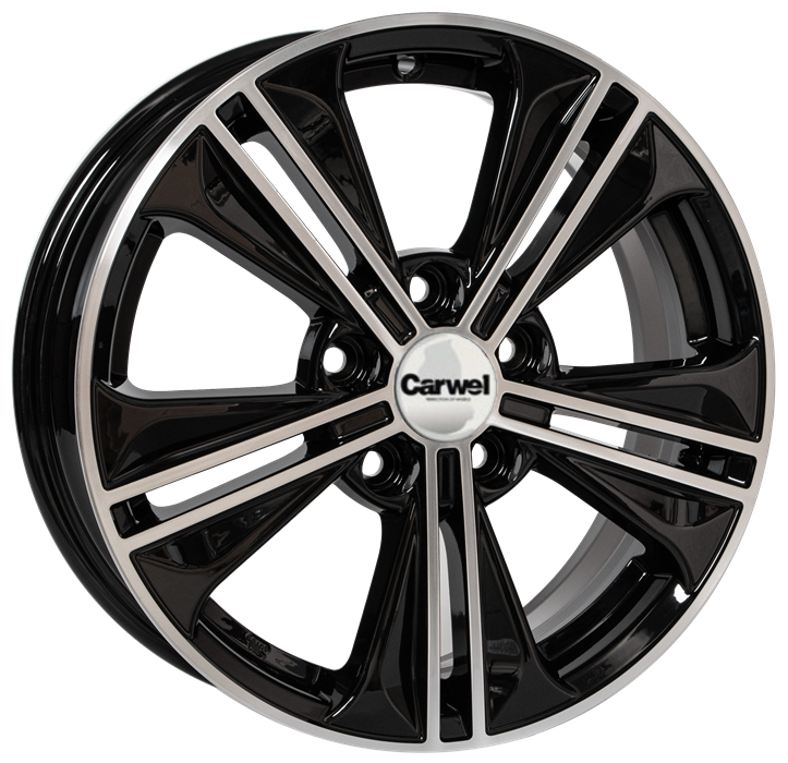 Carwel Исток 106 (Creta) 6, 0x16 5/114, 3 ET43 d-67, 1 AB (Арт.36485)