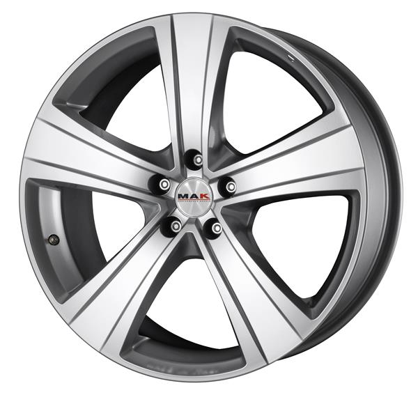 MAK Fuoco 5 8, 5x19 5/112 ET45 d-76 Hyper Silver (F8590FUS45VK)