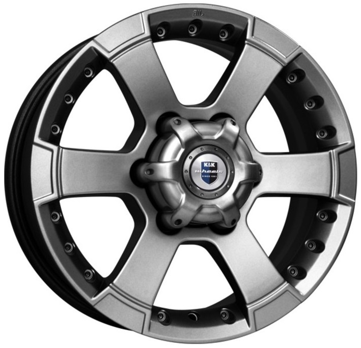КиК M56 (КС593) 7, 0x16 6/139, 7 ET22 d-107, 1 дарк платинум (Арт.r72674) Оригинал