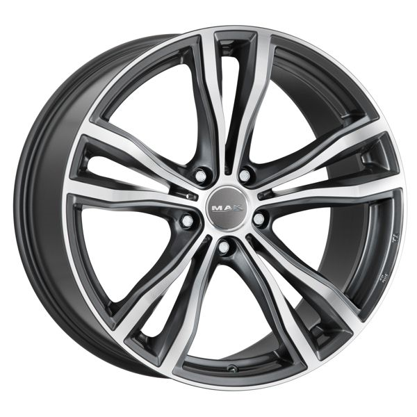 MAK X-Mode 10, 0x21 5/112 ET50 d-66, 6 Gunmetal Mirror Face (F1021XMQM50WS6X)