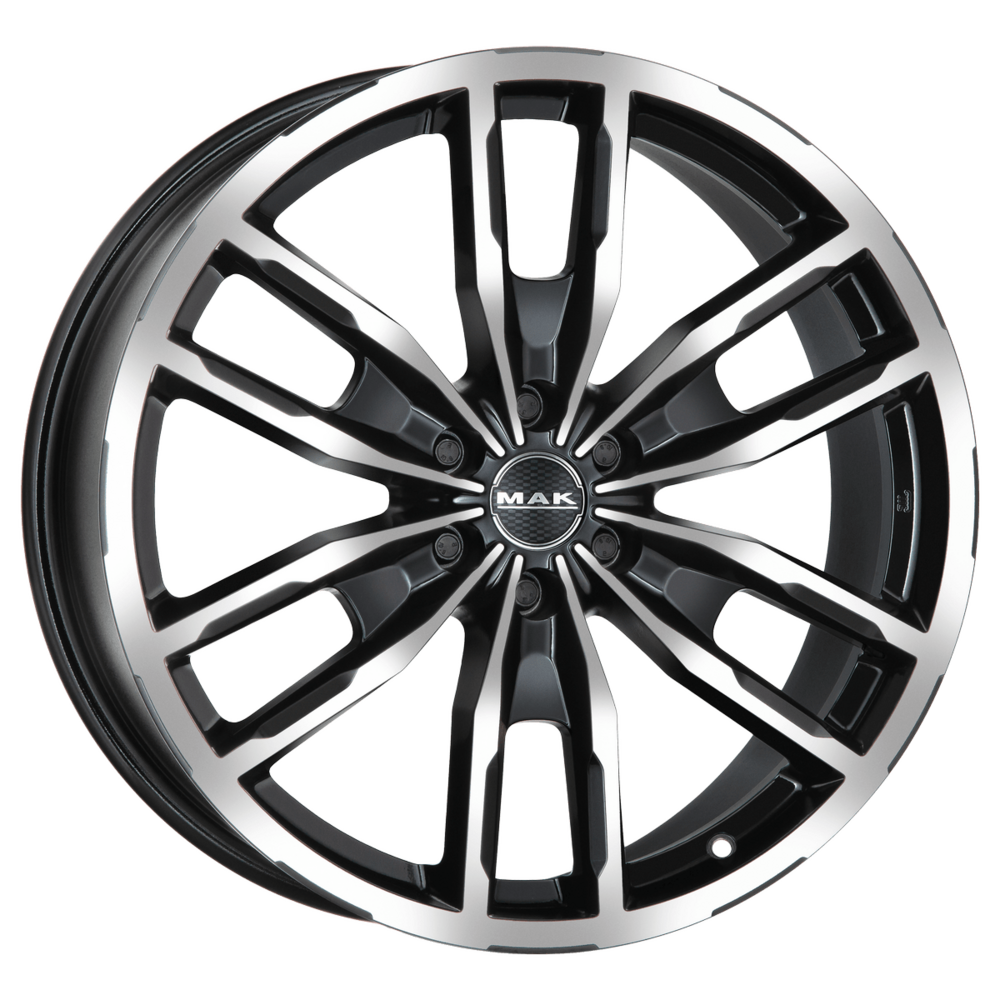 MAK Peak 7, 5x17 6/139, 7 ET38 d-67, 1 Black Mirror (F7570PXBM38VO3)