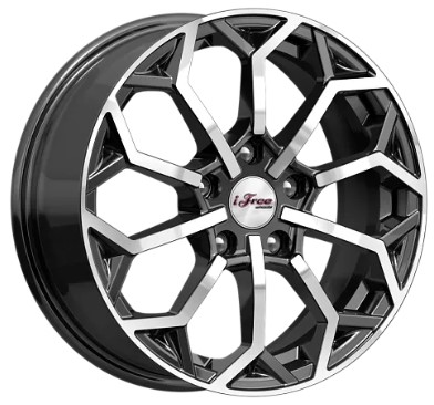 iFree Спейс-Нидл (КС100) 6, 5x16 5/108 ET37 d-67, 1 Блэк Джек (Арт.716800)