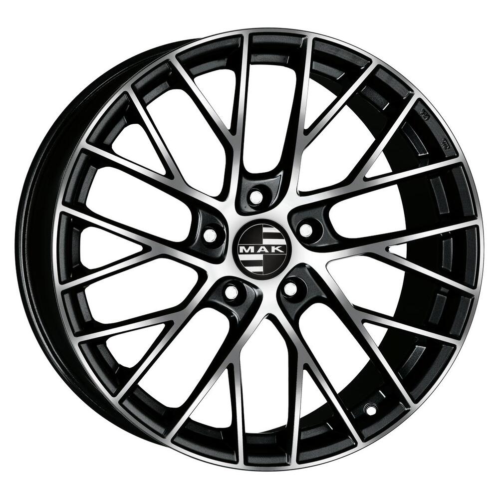 MAK Monaco 8, 5x19 5/130 ET55 d-71, 6 Black Mirror (F8590MFBM55KY5)