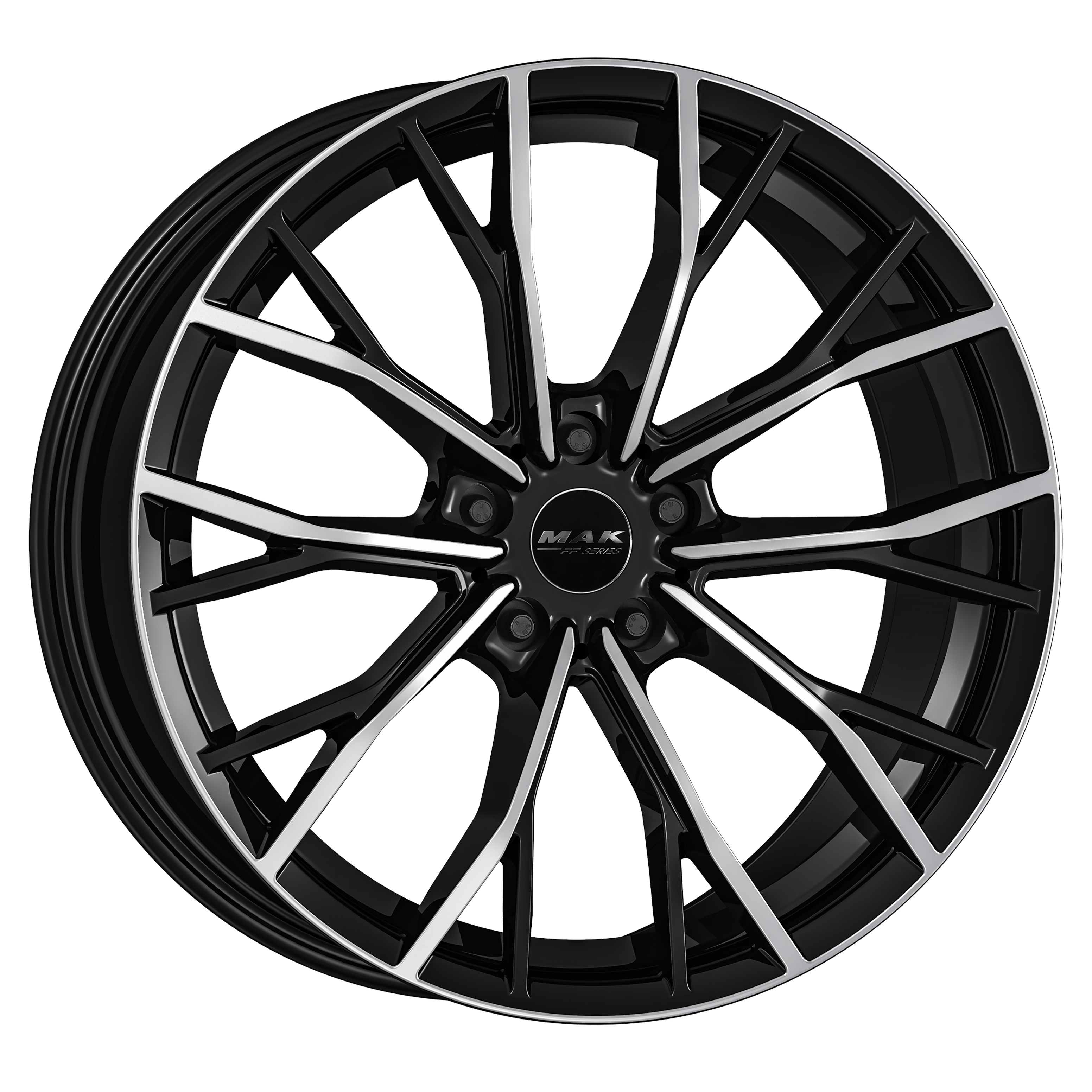 MAK Mark 8, 0x18 5/112 ET30 d-66, 6 Black Mirror (F8080MKBM30WSX)