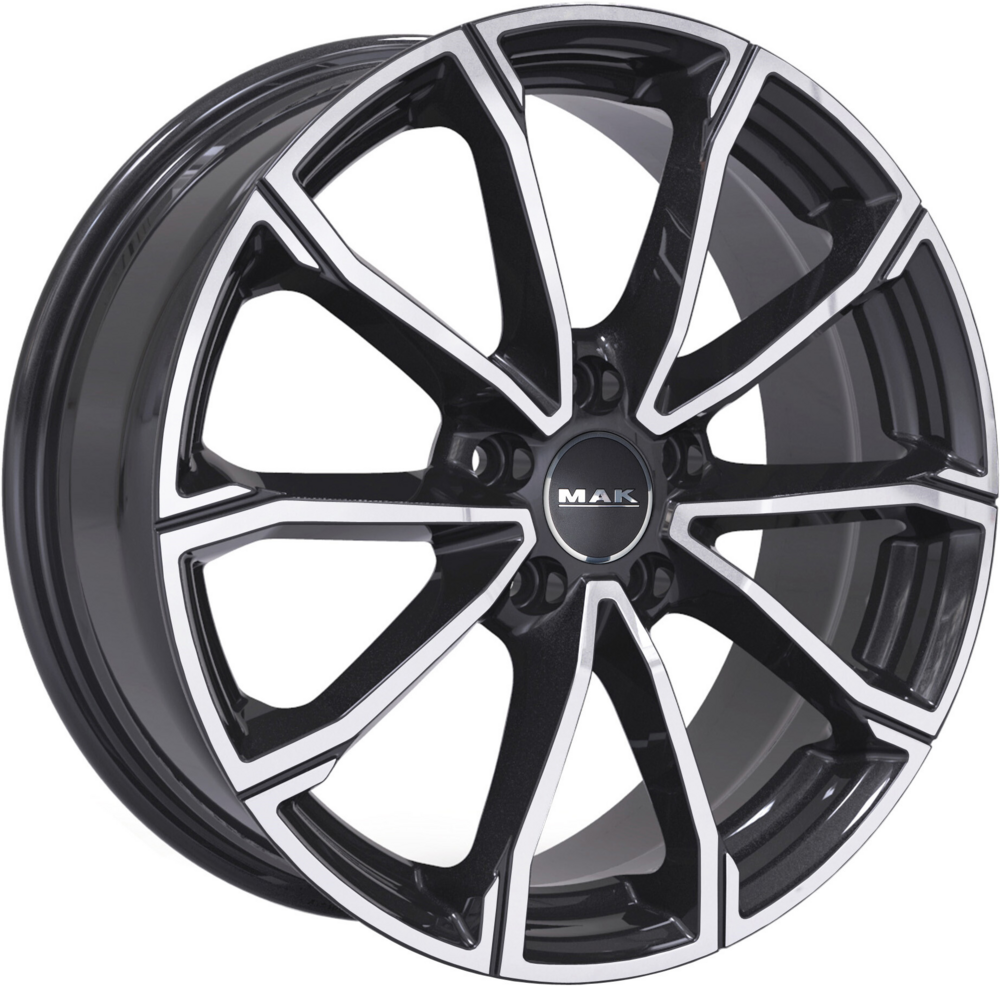 MAK DaVinci 7, 0x18 5/112 ET45 d-57, 1 Black Mirror (F7080BRBM45VE4Y)