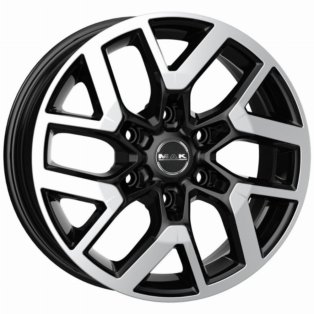 MAK Gravel 6, 5x16 6/120 ET50 d-74, 5 Black Mirror (F6560GRBM50TR)