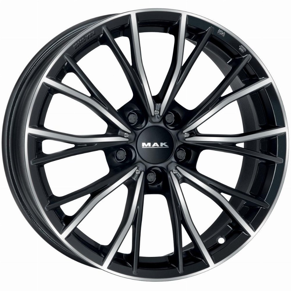 MAK Mark 8, 0x19 5/112 ET48 d-66, 6 Black Mirror (F8090MKBM48WS3X)