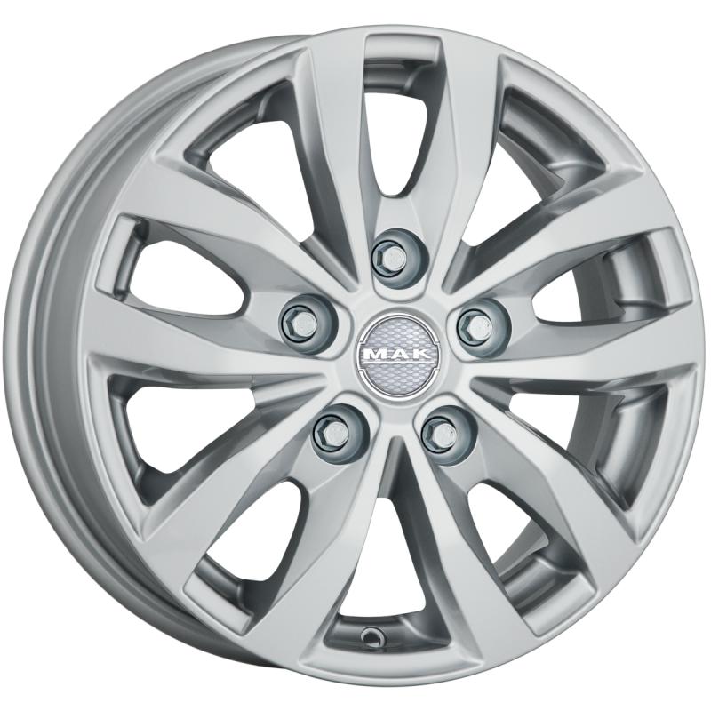 MAK Load 5 6, 5x16 5/130 ET55 d-78, 1 Silver (F65605DSI55KZ2)
