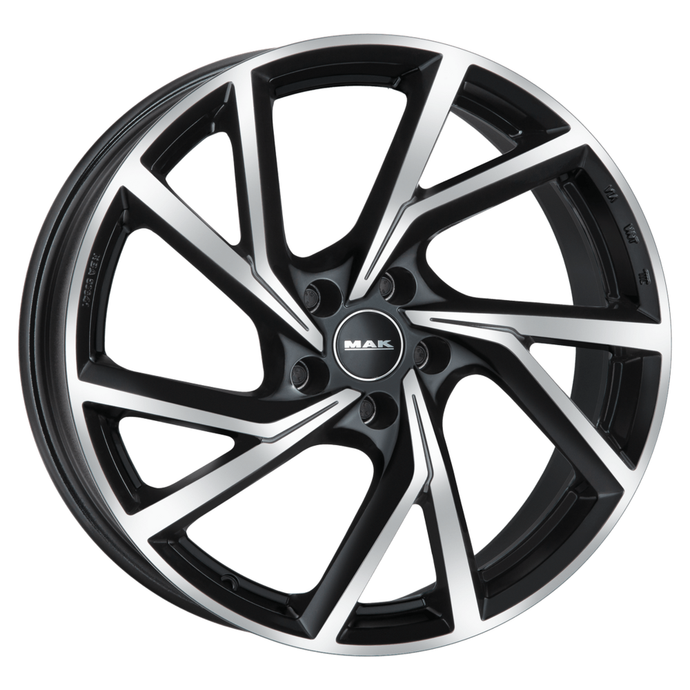 MAK Kassel 7, 5x19 5/114, 3 ET47 d-67, 1 Black Mirror (F7590KABM47FO4X)