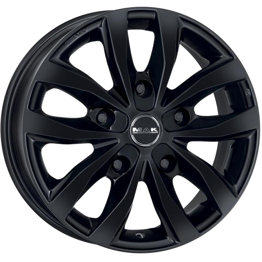 MAK Load 5 6, 5x16 5/120 ET50 d-65, 1 Gloss Black (F65605DGB50IGX)