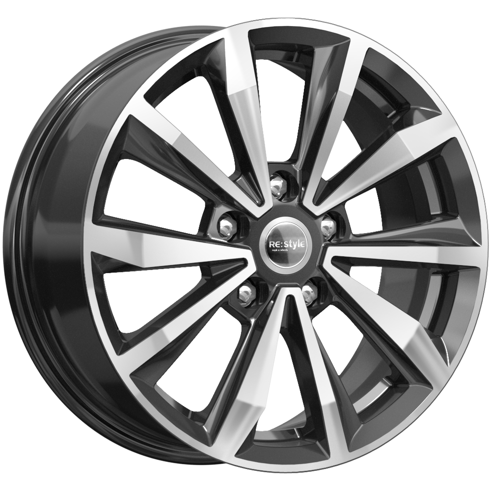 КиК КС974 (ZV_16_Octavia 5E) 6, 5x16 5/112 ET46 d-57, 1 алмаз чёрный (Арт.77433)