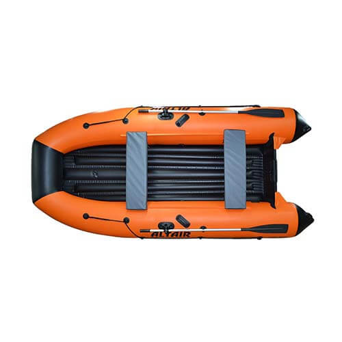 Лодка ПВХ ALTAIR HD-380 НДНД Оранжево-черная