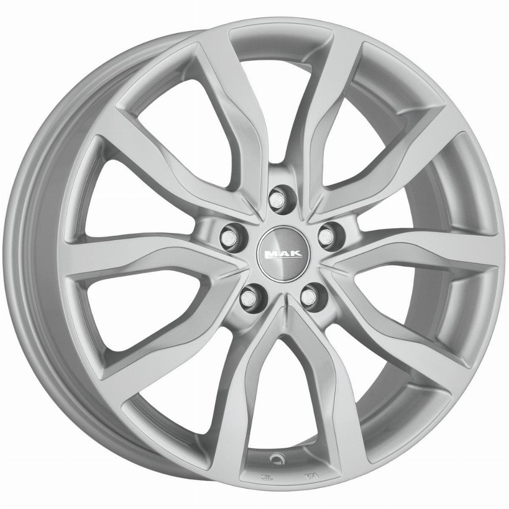 MAK Highlands 9, 0x21 5/120 ET43, 5 d-72, 6 Silver (F9021HISI44IRX)