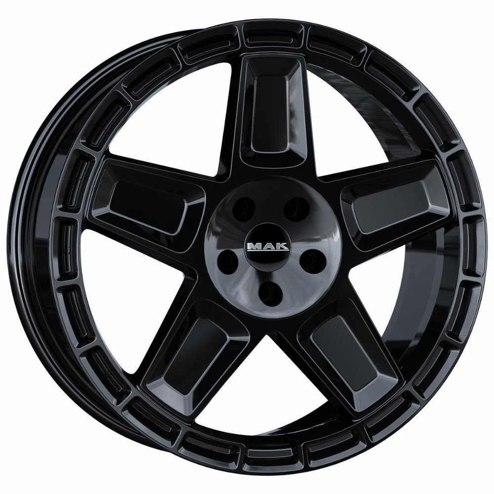 MAK Trek 9, 0x20 5/130 ET25 d-84, 1 Gloss Black (F9020TKGB25N3)