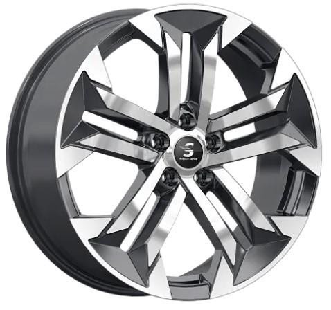КиК КР015 (EXEED TXL/VX) 7, 5x19 5/108 ET36 d-65, 1 Diamond Black Gris (Арт.82099)