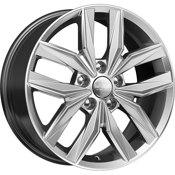 КиК КС774 (ZV X-trail) 7, 0x17 5/114, 3 ET45 d-66, 1 дарк платинум (Арт.74069)