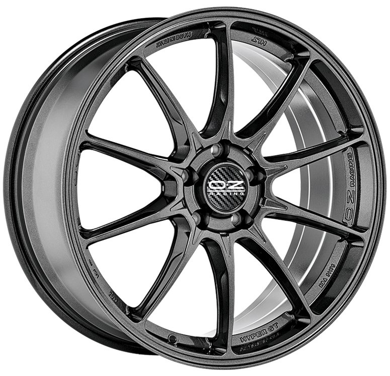 OZ Hyper GT HLT 8, 5x19 5/112 ET30 d-75 Star Graphite (W01A15201T6) d-L