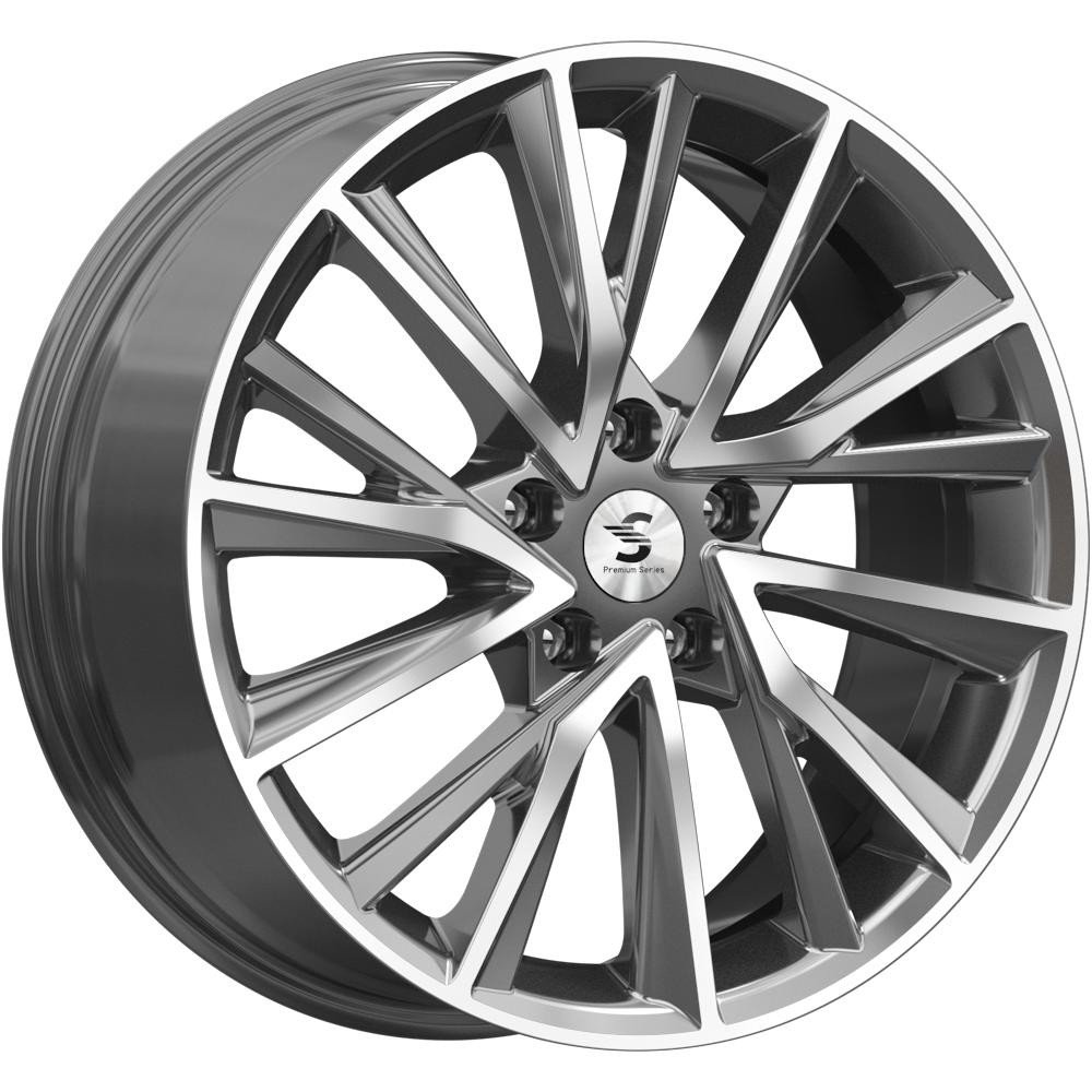 КиК КР010 (EXEED TXL) 7, 5x18 5/108 ET36 d-65, 1 Diamond Gloss Graphite (Арт.79189)
