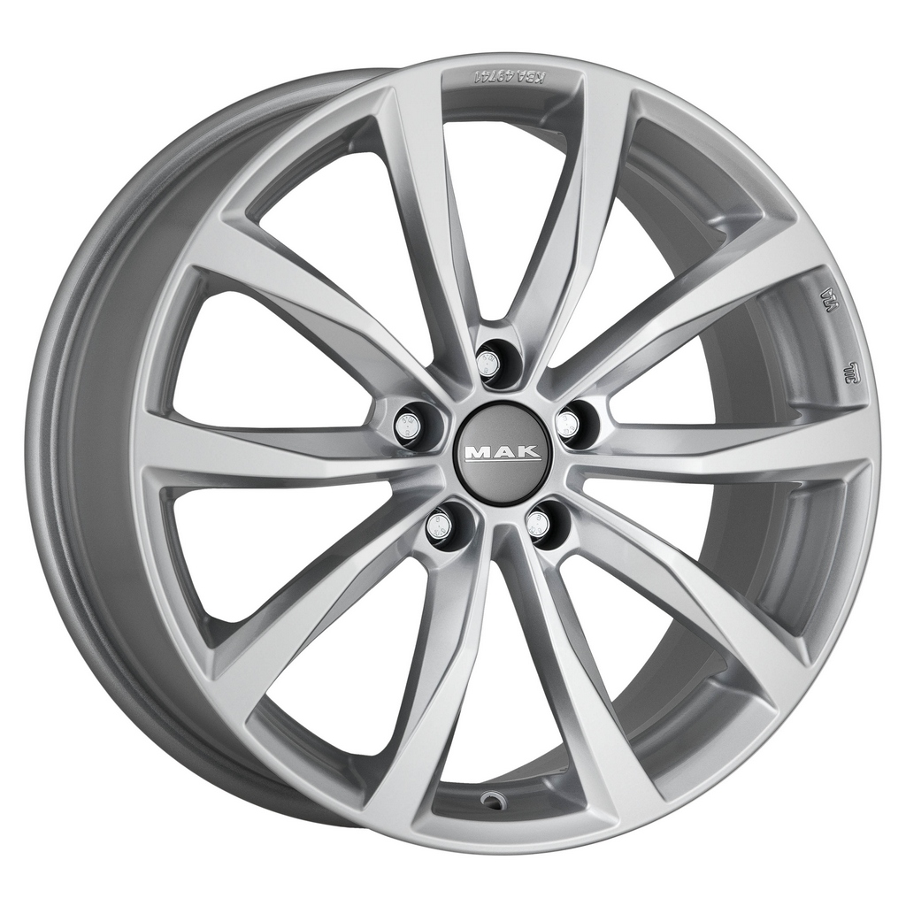 MAK Wolf 7, 0x17 5/112 ET48 d-57, 1 Silver (F7070WFSI48VW3X)