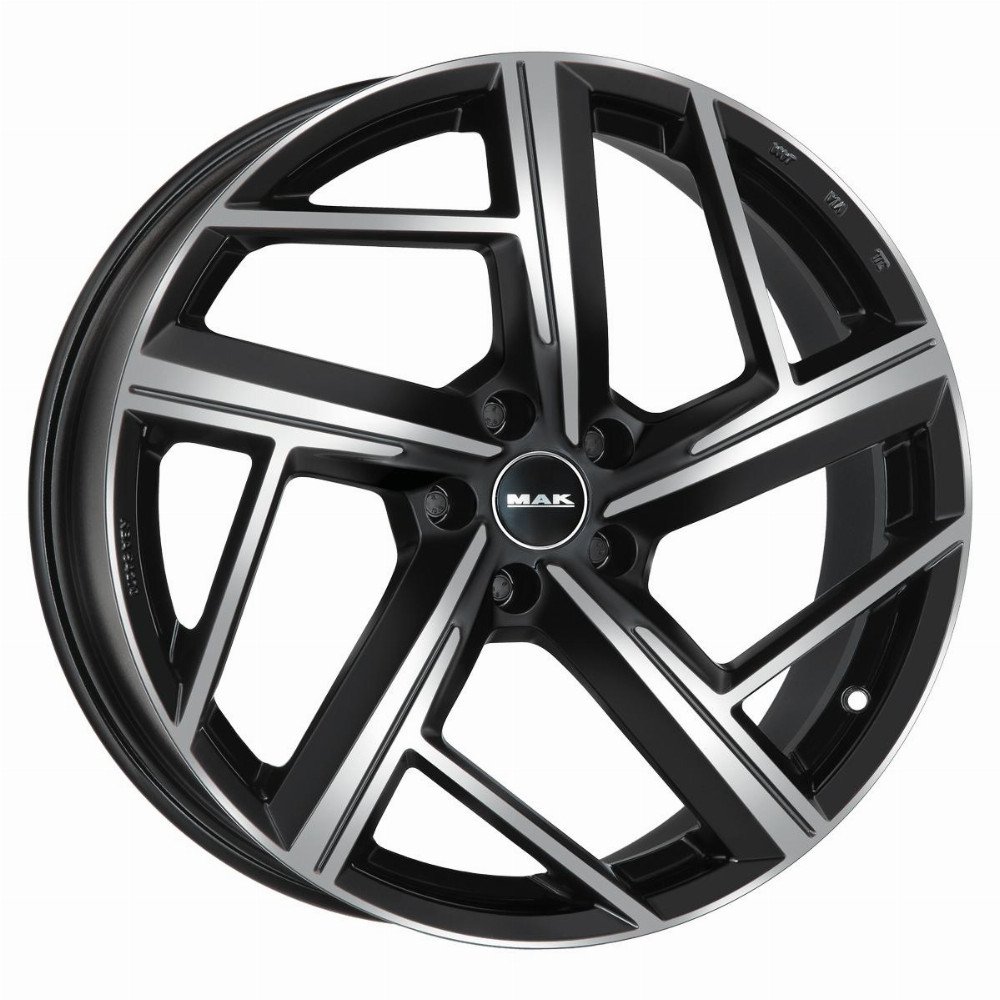 MAK Qvattro 8, 0x18 5/112 ET42 d-66, 45 Black Mirror (F8080QVBM42WS3X)