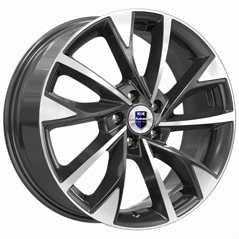 КиК Роквуд (КС900-22) 7, 0x17 5/114, 3 ET50 d-67, 1 алмаз чёрный (Арт.77131)