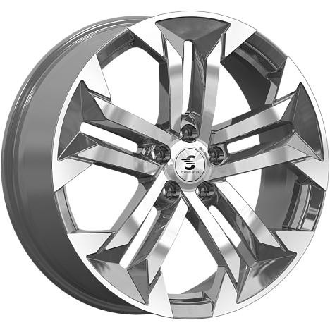 КиК КР015 (Haval Dargo) 7, 5x19 5/114, 3 ET40 d-66, 6 Diamond Gloss Graphite (Арт.83480)