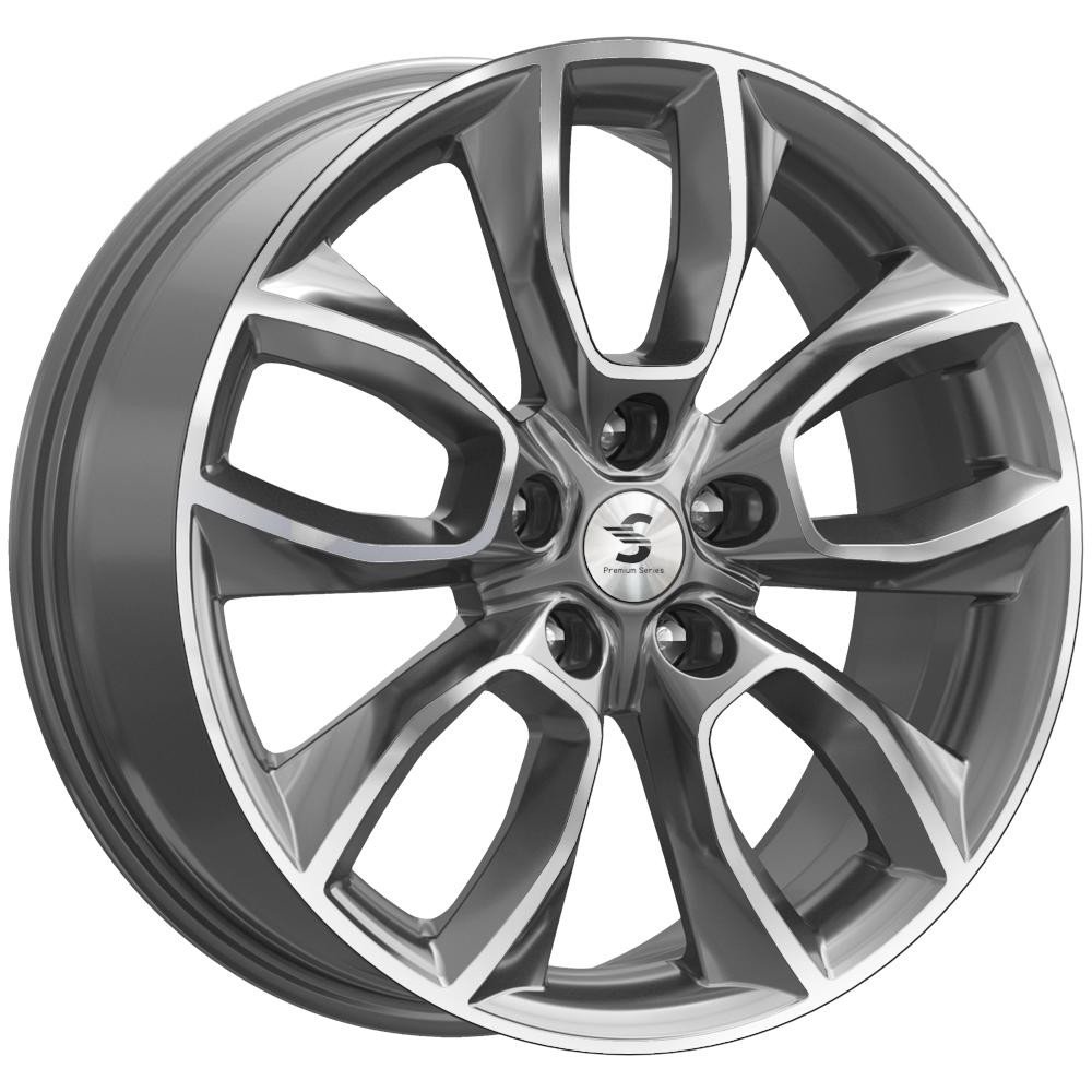 КиК КР001 (Outlander) 7, 0x18 5/114, 3 ET38 d-67, 1 Diamond Gloss Graphite (Арт.77550)