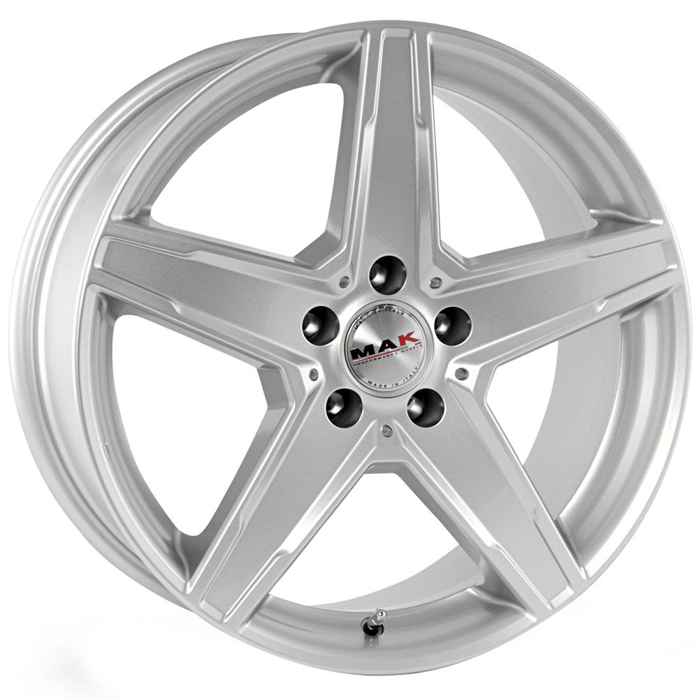 MAK Stern 8, 5x19 5/112 ET42 d-66, 6 Silver (F8590SRSI42WS4X)