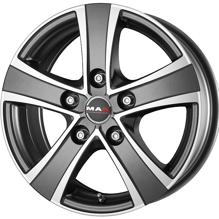 MAK Van 5 6, 5x16 5/120 ET45 d-65, 1 Ice Titan (F6560V5IQ45IGX)
