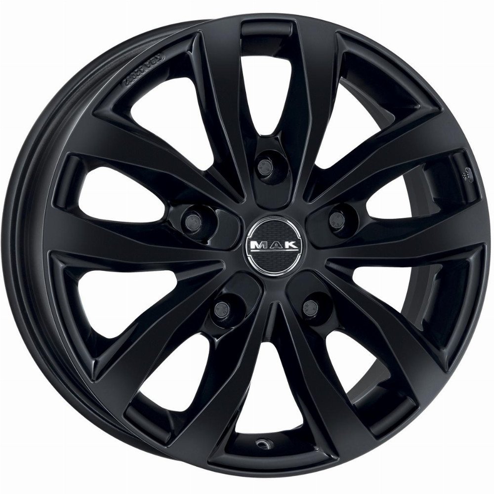 MAK Load 5 3 6, 5x16 5/160 ET60 d-65, 1 Gloss Black (F65605D3GB60TGX)
