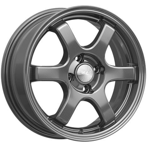 СКАД Киото 6, 0x15 4/100 ET40 d-60, 1 графит (2151127)