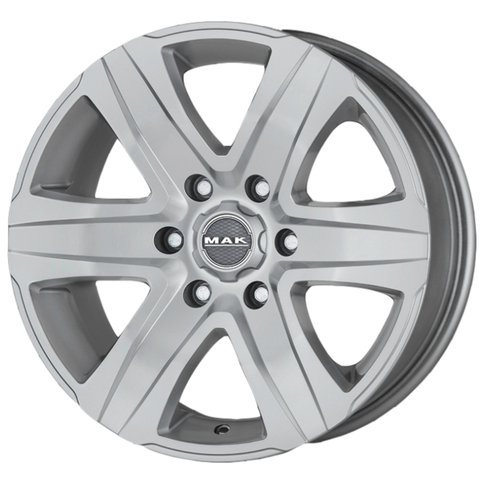 MAK Stone 6 8, 0x18 6/139, 7 ET15 d-106, 1 Silver (F80806TSI15VH2X)