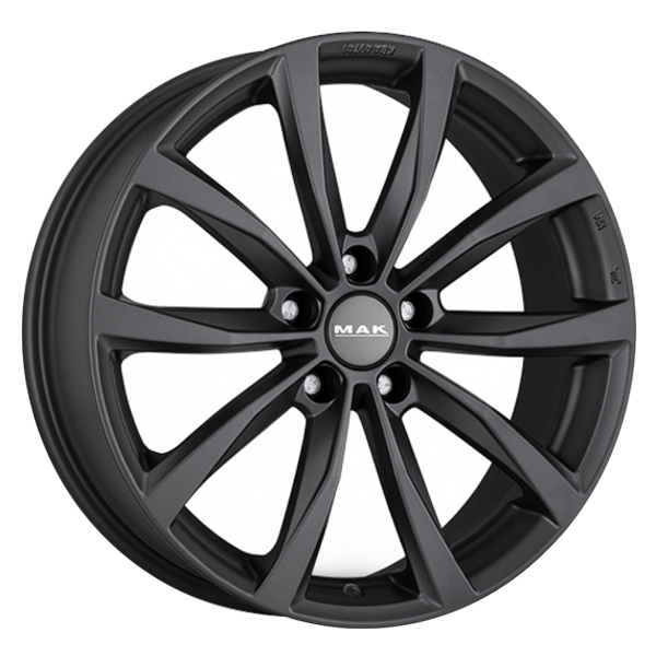 MAK Wolf 7, 0x17 5/112 ET40 d-57, 1 Gloss Black (F7070WFGB40VW2X)