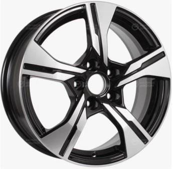 КиК КС1053 (16_Tiggo 4 Pro) 6, 5x16 5/108 ET33 d-60, 1 алмаз чёрный (Арт.80542)
