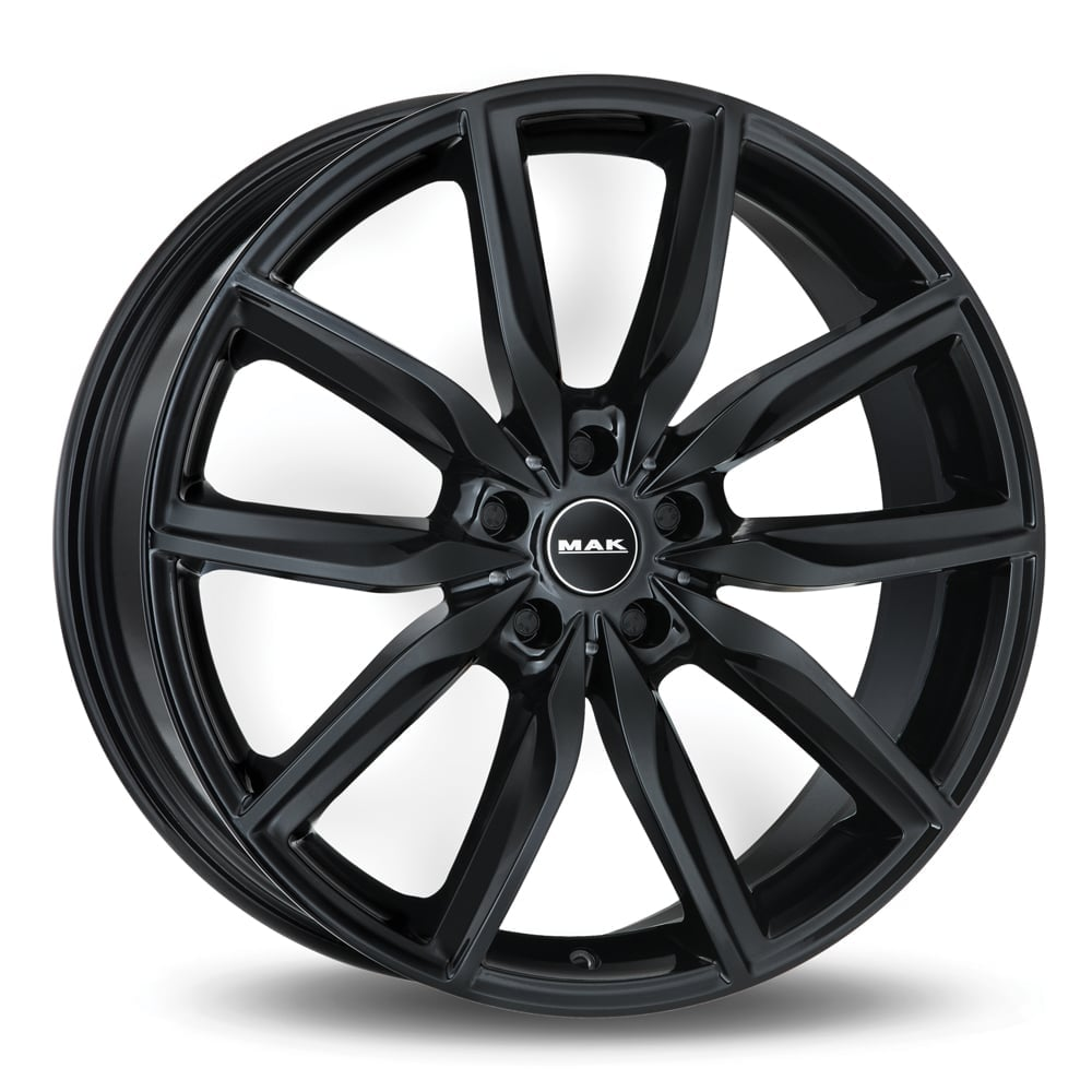 MAK Allianz 9, 0x20 5/112 ET44 d-66, 6 Gloss Black (F9020AZGB44WS3X)