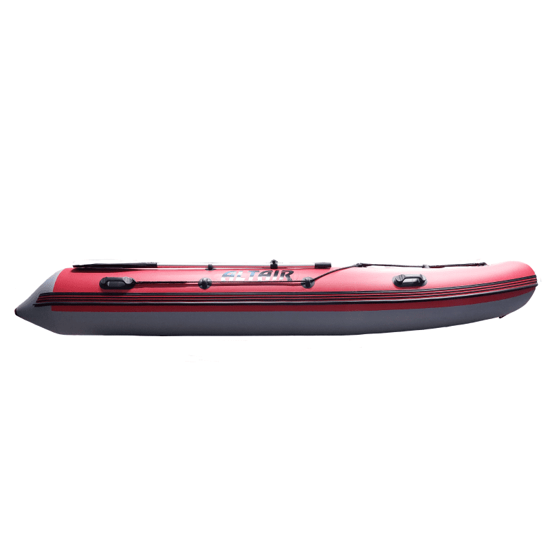 Лодка пвх ALTAIR PRO-385 AirDeck Красно-серая