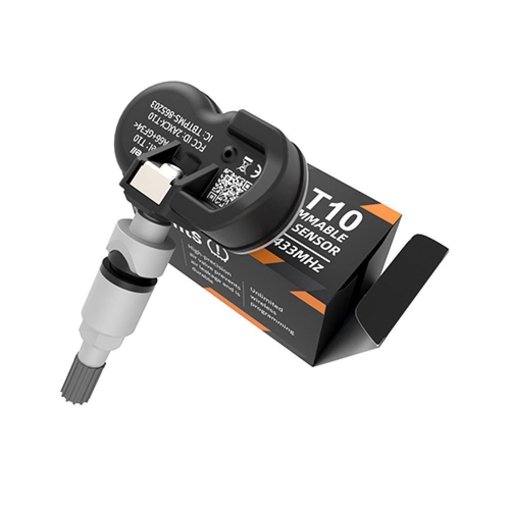 Датчик давления в шине FOXWELL модель T10 315/433 MHz Metal Silver Valve