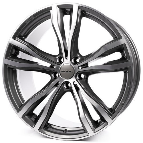 MAK X-Mode 10, 5x21 5/112 ET43 d-66, 6 Gunmetal Mirror Face (F0521XMQM43WS3X)