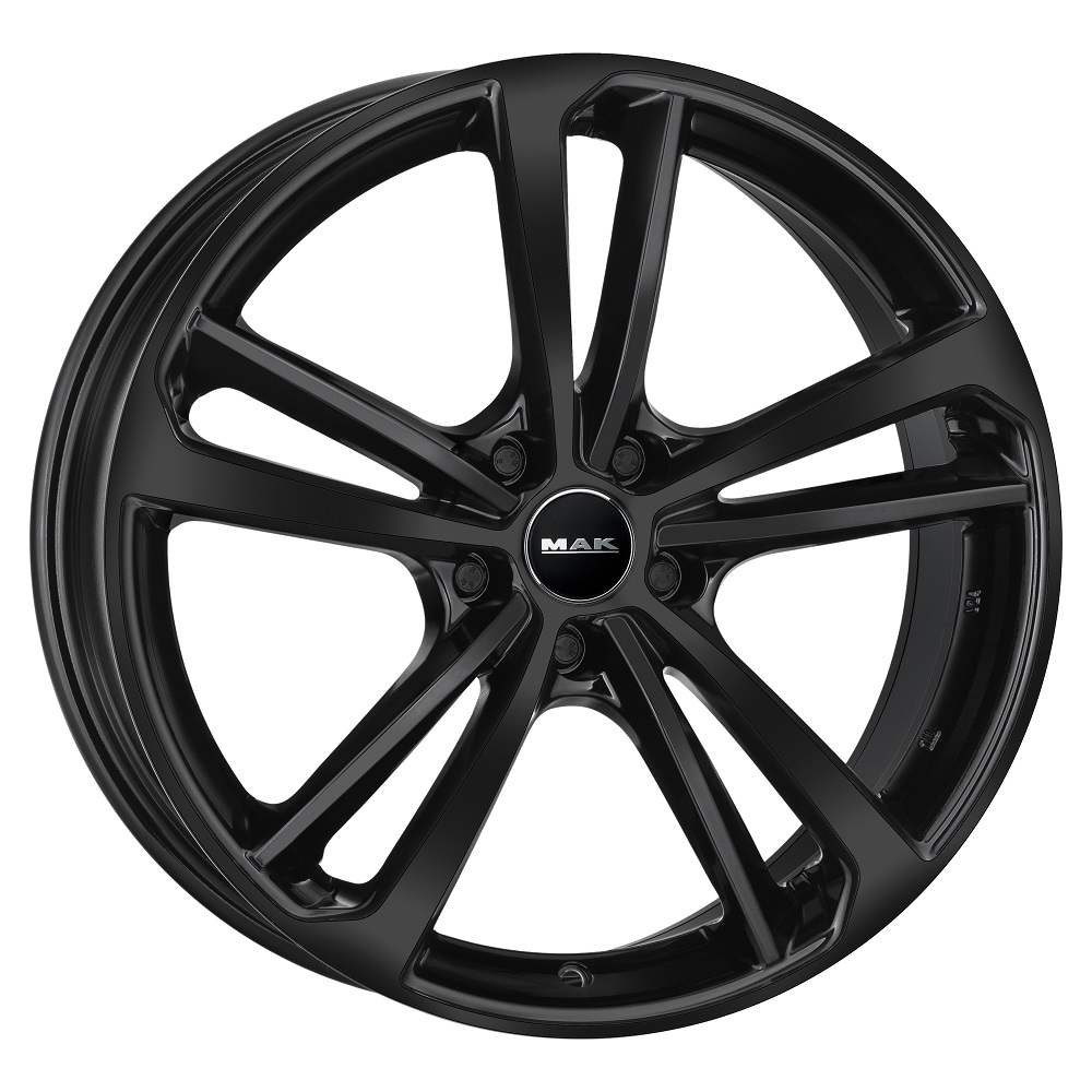 MAK Nurburg 8, 5x21 5/112 ET43 d-66, 45 Gloss Black (F8521NBGB43WS3X)