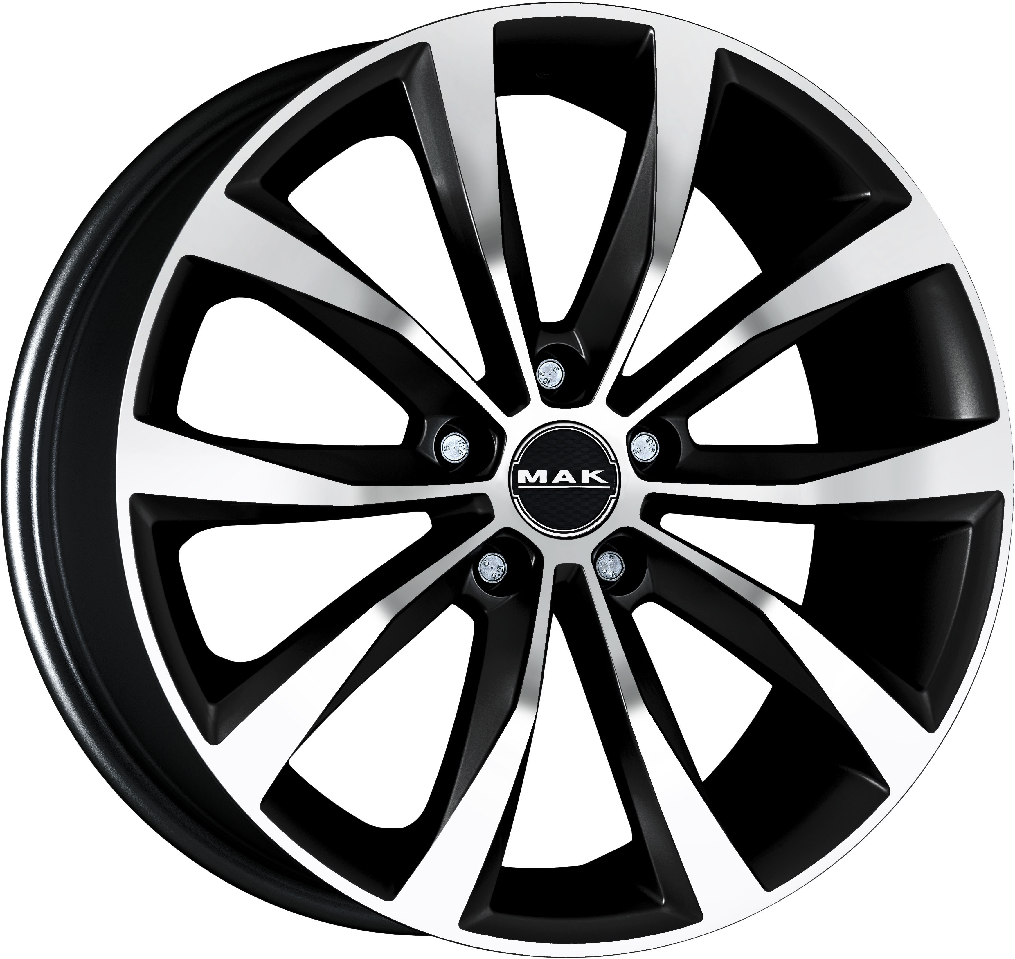 MAK Wolf 6, 5x16 5/114, 3 ET32 d-76 Black Mirror (F6560WFBM32F)