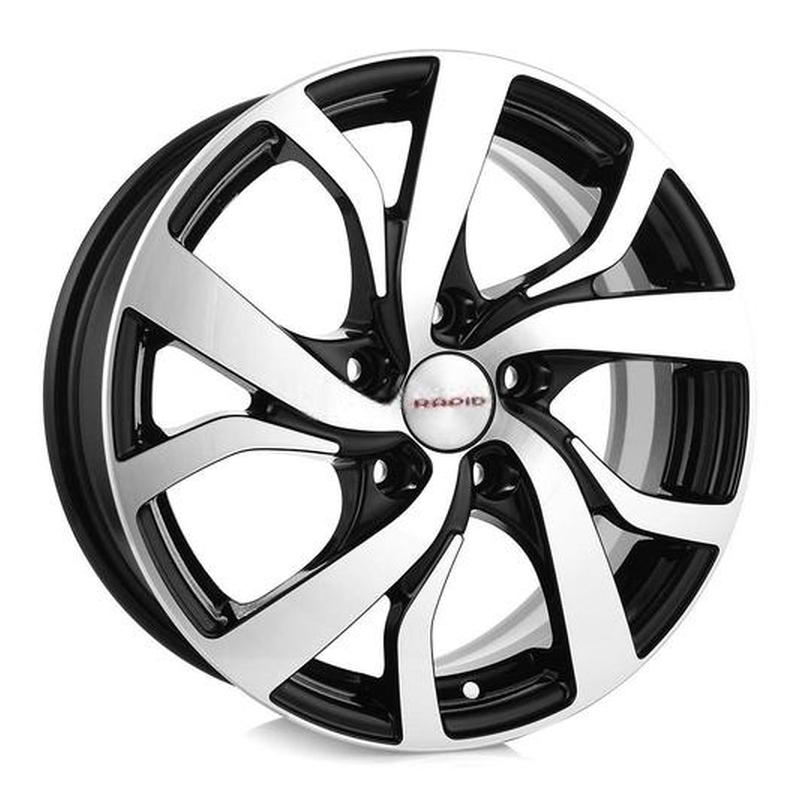 КиК Палермо (КС607) 6, 5x16 5/105 ET38 d-56, 6 алмаз черный (Арт.r25959) Оригинал