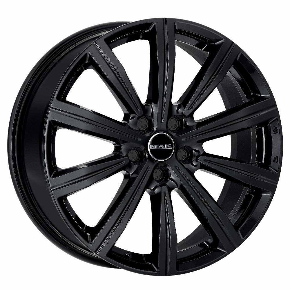 MAK Birmingham 8, 5x20 5/120 ET43 d-64, 1 Gloss Black (F8520IRGB43IR9)
